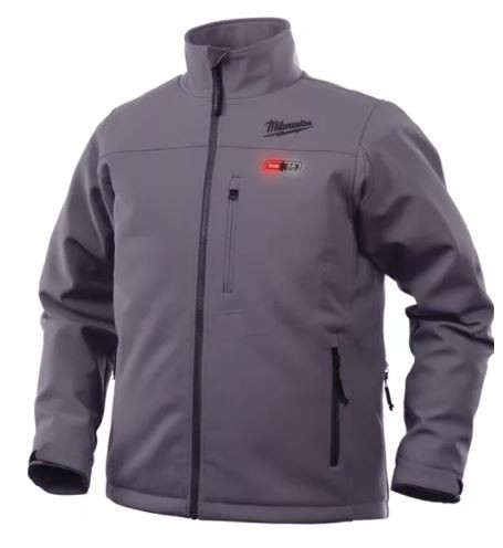 Blouson chauffant premium GRIS XL